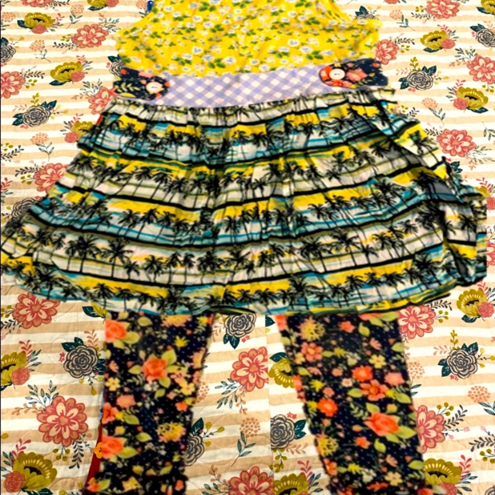 12-18 month Matilda Jane dress and leggings